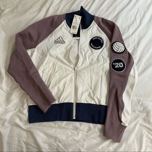 Adidas Volleyball Varsity Jacket Full Zip